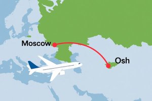 Москва – Ош: авиабилеты, особенности перелета и сервис Kupibilet