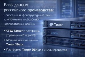 Базы данных российского производства: архитектура, задачи и развитие инфраструктурных платформ Tantor