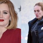 Adele lost weight before and after