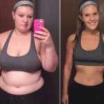Photos of girls (results): before and after losing weight