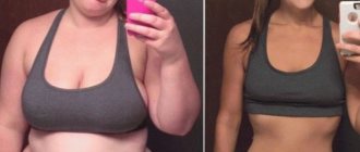 Фото девушек (результаты): до и после похудения