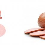 What is the calorie content of boiled sausage?