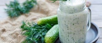 Kefir and cucumbers for weight loss