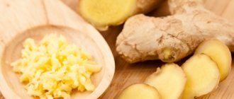 Grated ginger greatly enhances the properties of coffee