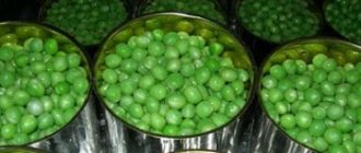Benefits and harms of canned green peas for the body