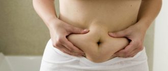 Sometimes grueling workouts in the gym and a strict diet do not help get rid of fat deposits in the abdominal area.