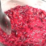 Beetroot and carrot mixture is ready