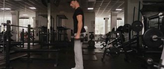 Back lunges with dumbbells in hands